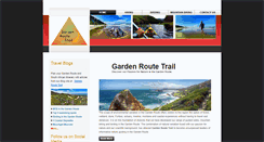 Desktop Screenshot of gardenroutetrail.co.za